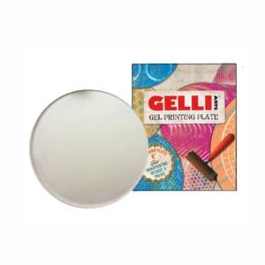 8in x 8in ROUND Gelli™ Printing Plate - Click Image to Close